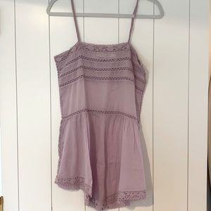 Isabel Marant romper chemise lilac 36